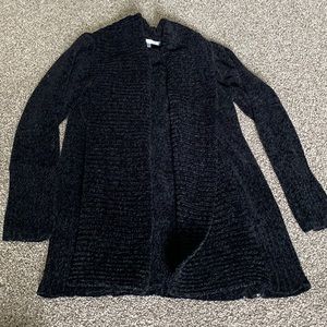 Black cardigan